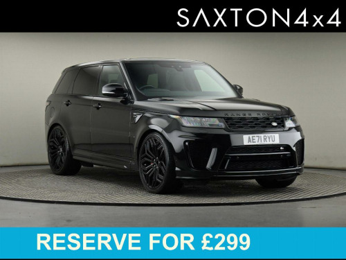 Land Rover Range Rover Sport 5.0 P575 V8 GPF SVR SUV 5dr Petrol Auto 4WD Euro 6 (s/s) (575 ps)