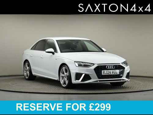 Audi A4  2.0 TFSI 35 S line Saloon 4dr Petrol S Tronic Euro 6 (s/s) (150 ps)