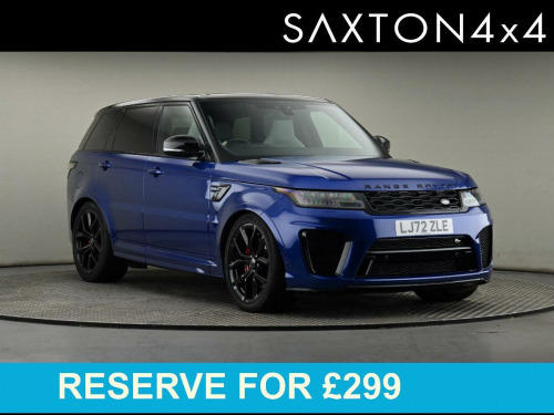 Land Rover Range Rover Sport  5.0 P575 V8 GPF SVR SUV 5dr Petrol Auto 4WD Euro 6 (s/s) (575 ps)