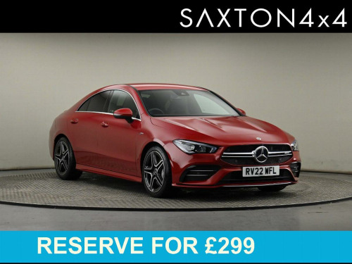 Mercedes-Benz CLA  2.0 CLA35 AMG Coupe 4dr Petrol 7G-DCT 4MATIC Euro 6 (s/s) (306 ps)