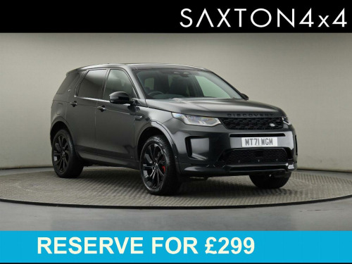 Land Rover Discovery Sport 2.0 P290 MHEV Black SUV 5dr Petrol Auto 4WD Euro 6 (s/s) (290 ps)