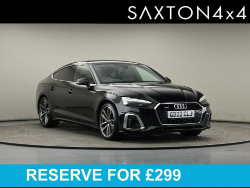 Audi A5  2.0 TDI 40 S line Sportback 5dr Diesel S Tronic quattro Euro 6 (s/s) (204 p