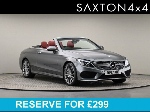 Mercedes-Benz C-Class 2.1 C250d AMG Line (Premium Plus) Cabriolet 2dr Diesel G-Tronic+ Euro 6 (s/