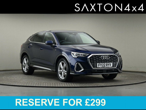 Audi Q3  2.0 TDI 35 S line Sportback 5dr Diesel S Tronic Euro 6 (s/s) (150 ps)
