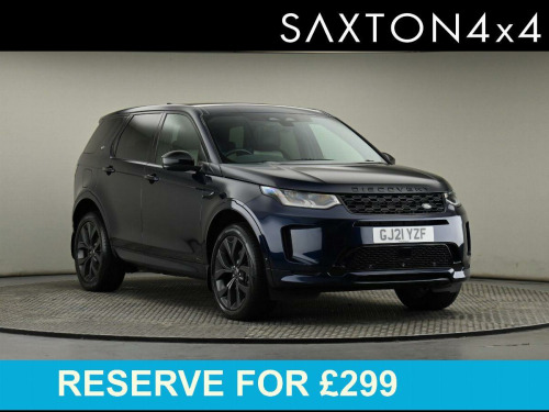Land Rover Discovery Sport  1.5 P300e 12.2kWh R-Dynamic SE SUV 5dr Petrol Plug-in Hybrid Auto 4WD Euro 