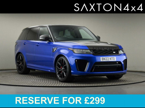 Land Rover Range Rover Sport  5.0 P575 V8 SVR Carbon Edition SUV 5dr Petrol Auto 4WD Euro 6 (s/s) (575 ps