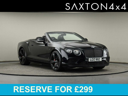 Bentley Continental  6.0 W12 GTC Speed Convertible 2dr Petrol Auto 4WD Euro 6 (642 ps)