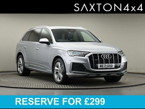 Audi Q7  3.0 TDI V6 50 S line SUV 5dr Diesel Tiptronic quattro Euro 6 (s/s) (286 ps)