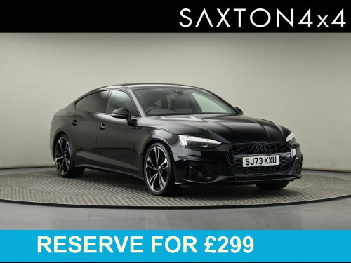 Audi A5  2.0 TFSI 35 Black Edition Sportback 5dr Petrol S Tronic Euro 6 (s/s) (150 p