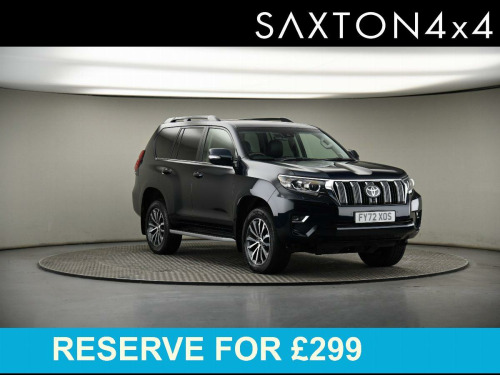Toyota Land Cruiser  2.8D Invincible SUV 5dr Diesel Auto 4WD Euro 6 (s/s) (7 Seat) (204 ps)