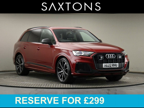 Audi Q7  3.0 TFSI V6 55 Black Edition SUV 5dr Petrol Tiptronic quattro Euro 6 (s/s)
