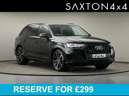 Audi Q7  3.0 TFSI V6 55 Black Edition SUV 5dr Petrol Tiptronic quattro Euro 6 (s/s) 
