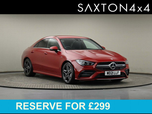 Mercedes-Benz CLA  2.0 CLA35 AMG Coupe 4dr Petrol 7G-DCT 4MATIC Euro 6 (s/s) (306 ps)