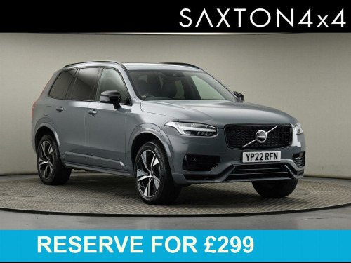Volvo XC90  2.0h T8 Recharge 18.8kWh R-Design SUV 5dr Petrol Plug-in Hybrid Auto 4WD Eu