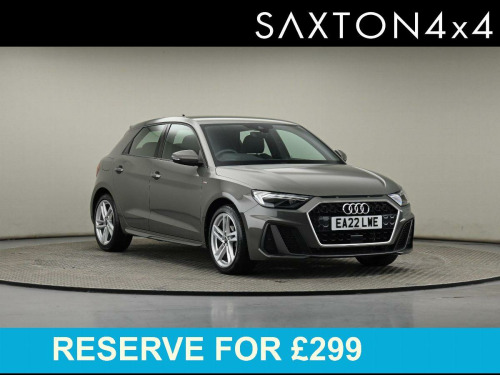 Audi A1  1.0 TFSI 25 S line Sportback 5dr Petrol S Tronic Euro 6 (s/s) (95 ps)