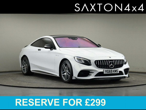 Mercedes-Benz S-Class S560 4.0 S560 V8 BiTurbo AMG Line Coupe 2dr Petrol G-Tronic Euro 6 (s/s) (469 ps