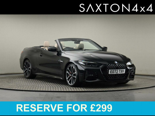 BMW 4 Series 420 420d M Sport Convertible