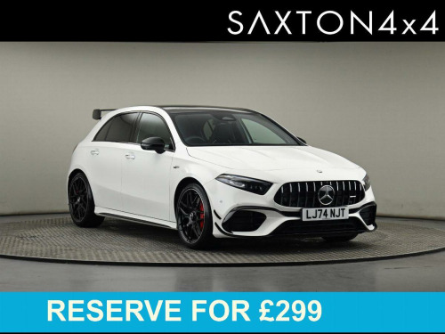 Mercedes-Benz A-Class A45 2.0 A45 AMG S Plus Hatchback 5dr Petrol 8G-DCT 4MATIC+ Euro 6 (s/s) (421 ps