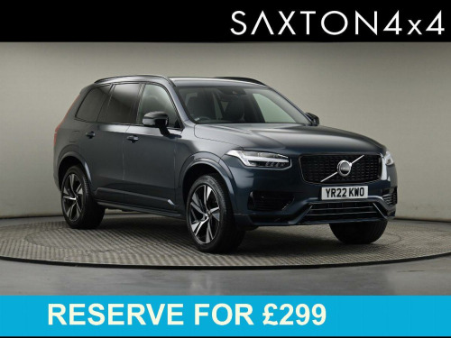 Volvo XC90  2.0h T8 Recharge 18.8kWh R-Design SUV 5dr Petrol Plug-in Hybrid Auto 4WD Eu