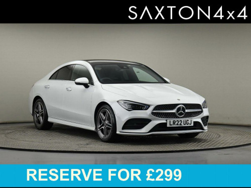 Mercedes-Benz CLA 2.0 CLA250 AMG Line (Premium Plus 2) Coupe 4dr Petrol 7G-DCT Euro 6 (s/s) (