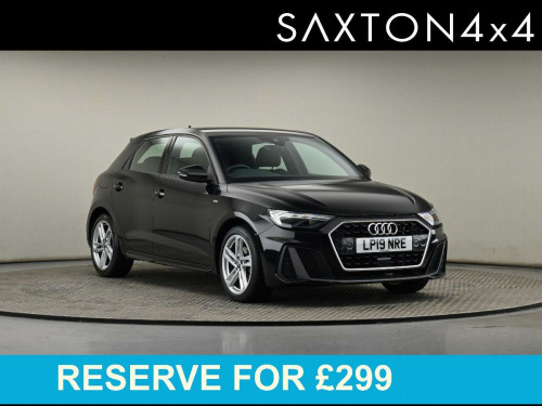 Audi A1  1.0 TFSI 30 S line Sportback 5dr Petrol S Tronic Euro 6 (s/s) (116 ps)
