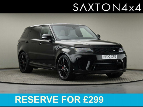 Land Rover Range Rover Sport 5.0 P575 V8 GPF SVR SUV 5dr Petrol Auto 4WD Euro 6 (s/s) (575 ps)