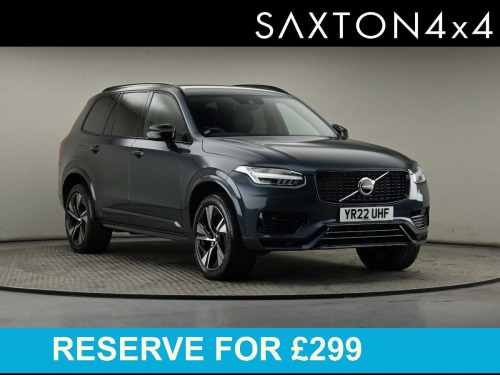 Volvo XC90  2.0h T8 Recharge 18.8kWh R-Design SUV 5dr Petrol Plug-in Hybrid Auto 4WD Eu