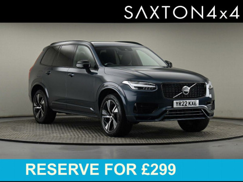 Volvo XC90  2.0h T8 Recharge 18.8kWh R-Design SUV 5dr Petrol Plug-in Hybrid Auto 4WD Eu