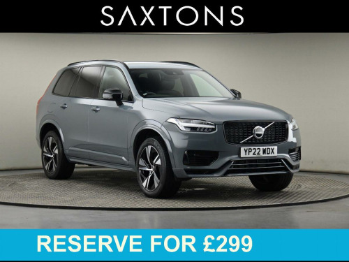 Volvo XC90  2.0h T8 Recharge 18.8kWh R-Design SUV 5dr Petrol Plug-in Hybrid Auto 4WD Eu