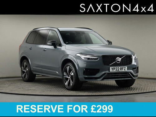 Volvo XC90  2.0h T8 Recharge 18.8kWh R-Design SUV 5dr Petrol Plug-in Hybrid Auto 4WD Eu