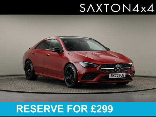 Mercedes-Benz CLA  1.3 CLA200 AMG Line Night Edition (Premium Plus) Coupe 4dr Petrol 7G-DCT Eu