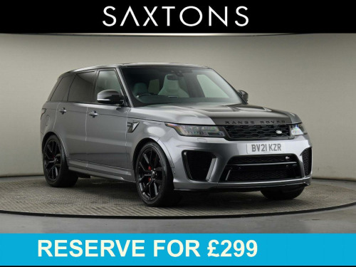 Land Rover Range Rover Sport  5.0 P575 V8 SVR Carbon Edition SUV 5dr Petrol Auto 4WD Euro 6 (s/s) (575 ps