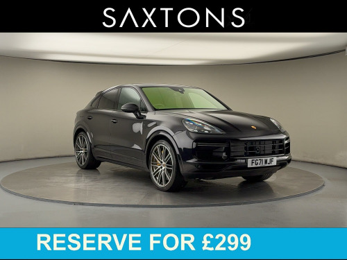 Porsche Cayenne  4.0 V8 E-Hybrid 17.9kWh Turbo S Coupe 5dr Petrol Plug-in Hybrid TiptronicS 