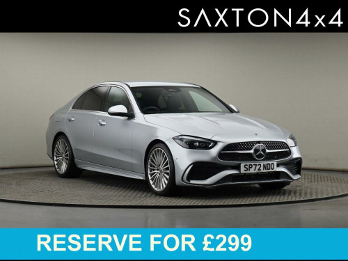 Mercedes-Benz C-Class 2.0 C220dh MHEV AMG Line (Premium) Saloon 4dr Diesel Hybrid G-Tronic+ Euro