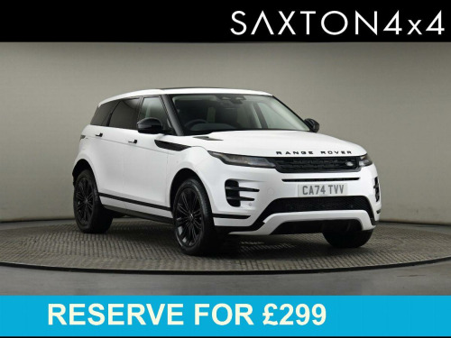 Land Rover Range Rover Evoque  1.5 P270e 12.17kWh Dynamic HSE SUV 5dr Petrol Plug-in Hybrid Auto 4WD Euro 