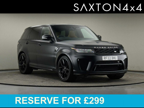 Land Rover Range Rover Sport 5.0 P575 V8 GPF SVR SUV 5dr Petrol Auto 4WD Euro 6 (s/s) (575 ps)
