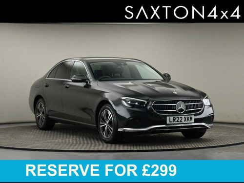 Mercedes-Benz E-Class  2.0 E220dh MHEV Sport Saloon 4dr Diesel Hybrid G-Tronic+ Euro 6 (s/s) (220 