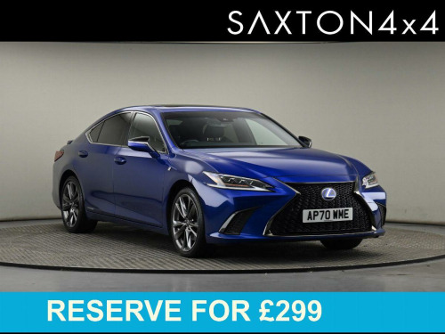 Lexus ES  2.5 300h F Sport Saloon 4dr Petrol Hybrid E-CVT Euro 6 (s/s) (218 ps)