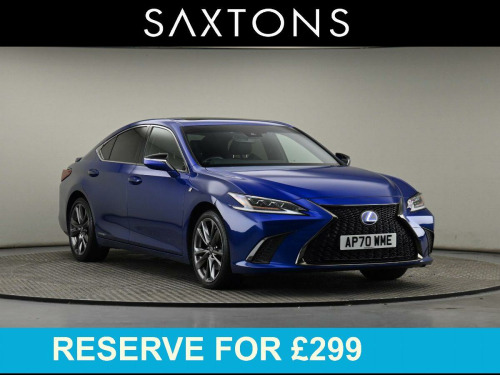 Lexus ES  2.5 300h F Sport Saloon 4dr Petrol Hybrid E-CVT Euro 6 (s/s) (218 ps)