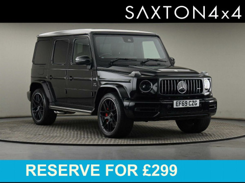 Mercedes-Benz G-Class 4.0 G63 V8 BiTurbo AMG SUV 5dr Petrol SpdS+9GT 4MATIC Euro 6 (s/s) (585 ps)