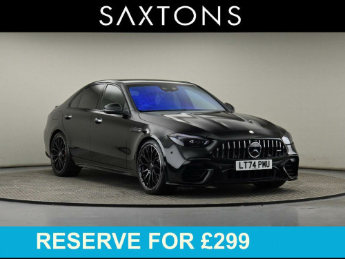 Mercedes-Benz C-Class  2.0 C63 6.1kWh AMG S E Performance Night Edition (Premium Plus) Saloon 4dr