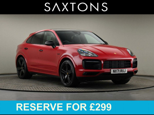 Porsche Cayenne  3.0 V6 E-Hybrid 17.9kWh Coupe 5dr Petrol Plug-in Hybrid TiptronicS 4WD Euro