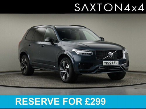 Volvo XC90  2.0h T8 Recharge 18.8kWh R-Design SUV 5dr Petrol Plug-in Hybrid Auto 4WD Eu
