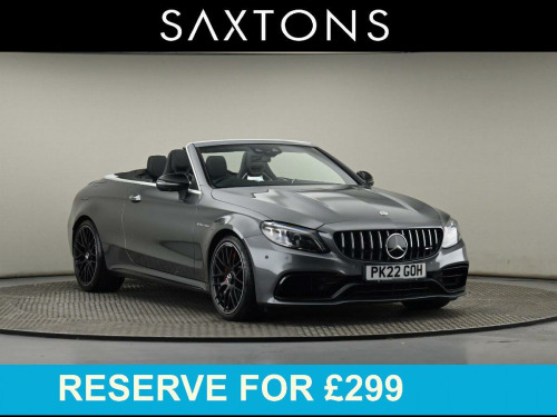 Mercedes-Benz C-Class  4.0 C63 V8 BiTurbo AMG S Night Edition (Premium Plus) Cabriolet 2dr Petrol