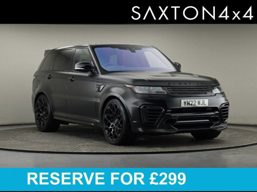 Land Rover Range Rover Sport 5.0 P575 V8 GPF SVR SUV 5dr Petrol Auto 4WD Euro 6 (s/s) (575 ps)