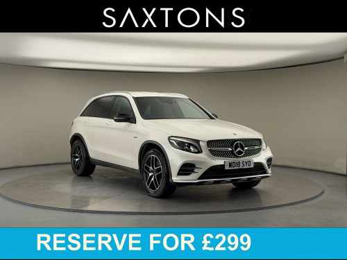 Mercedes-Benz GLC-Class  3.0 GLC43 V6 AMG SUV 5dr Petrol G-Tronic 4MATIC Euro 6 (s/s) (367 ps)