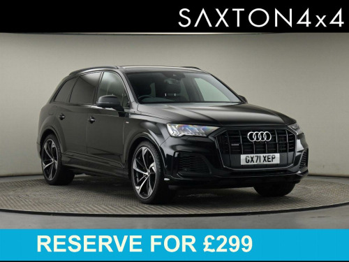 Audi Q7  3.0 TFSI V6 55 Black Edition SUV 5dr Petrol Tiptronic quattro Euro 6 (s/s) 