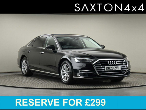 Audi A8  3.0 TDI V6 50 Saloon 4dr Diesel Tiptronic quattro Euro 6 (s/s) (286 ps)