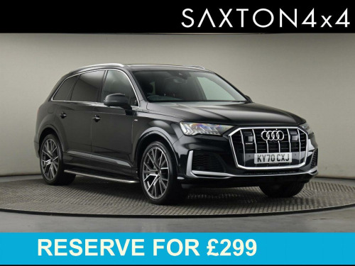 Audi Q7  3.0 TFSI V6 55 S line SUV 5dr Petrol Tiptronic quattro Euro 6 (s/s) (340 ps