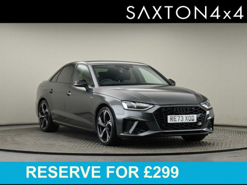 Audi A4  2.0 TFSI 35 Black Edition Saloon 4dr Petrol S Tronic Euro 6 (s/s) (150 ps)